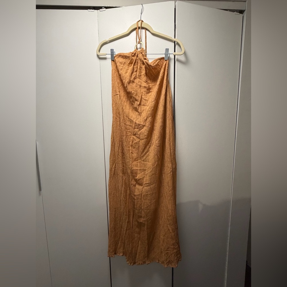 Designer Dress Chic Lana Dress in Sandstone